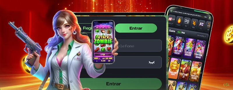 App 65k slots mobile
